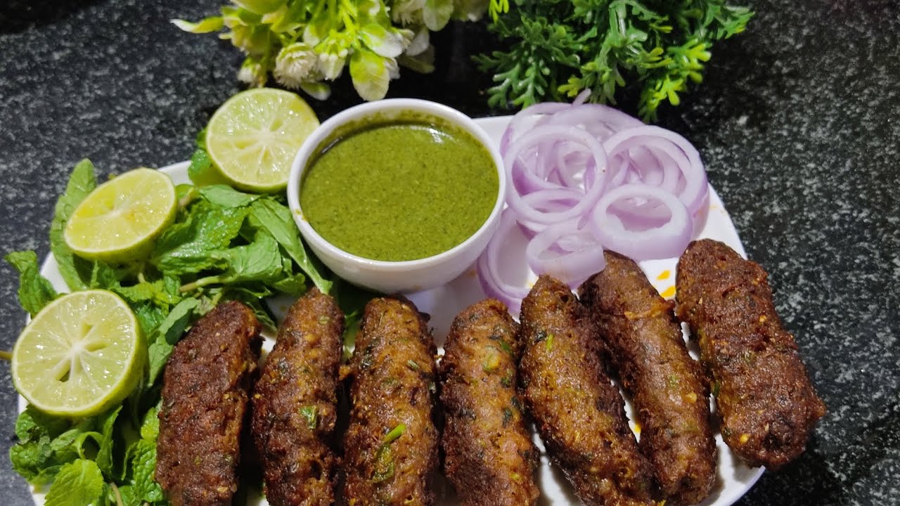 Motton seekh kebab in pan|| No tandoor Motton seekh kabab@recipe by shamama