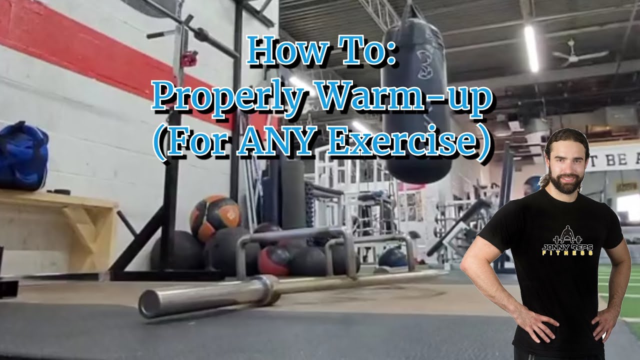 How To Warm-up For ANY Exercise | #warmup #exercise #fitness