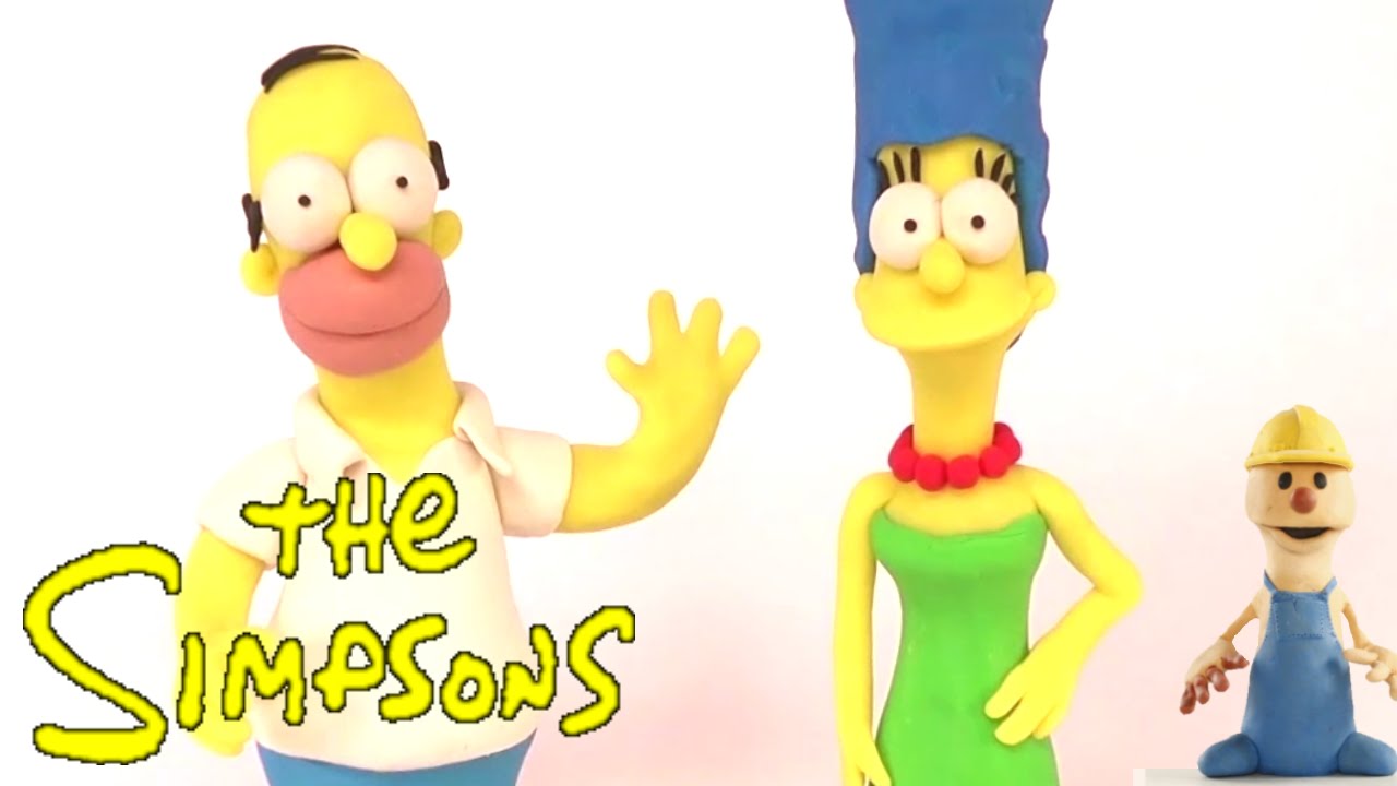 Homer and Marge - The Simpsons 1 | PLAY DOH | PLAY with CLAY