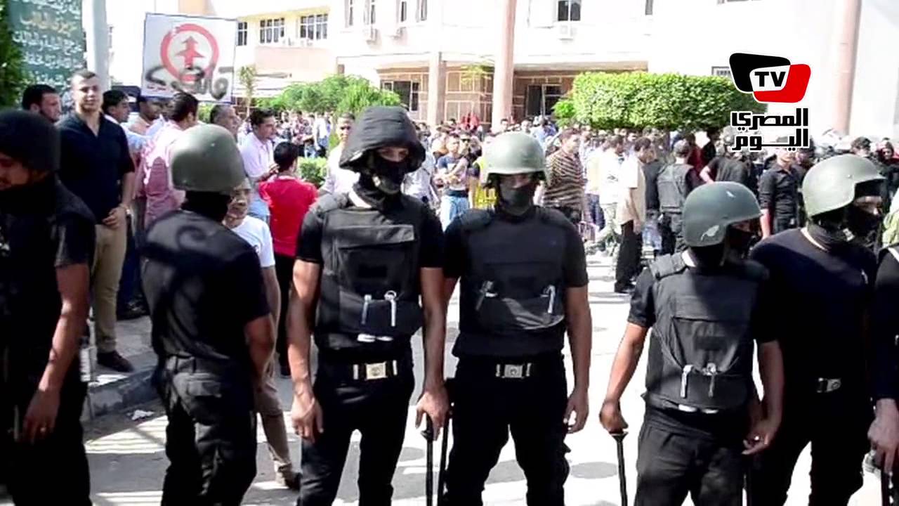 القبض على عدد من طلاب الإخوان بعد أحداث عنف في جامعة المنصورة