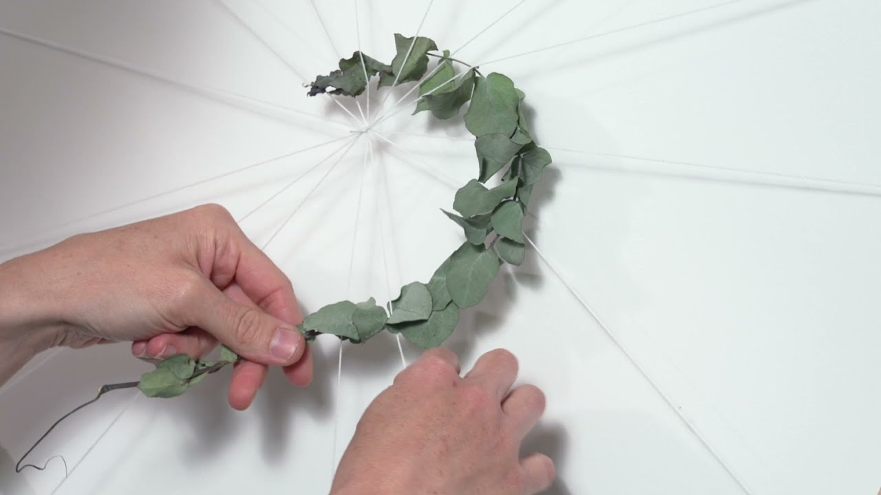 Créez un attrape-rêve en tissant des végétaux !