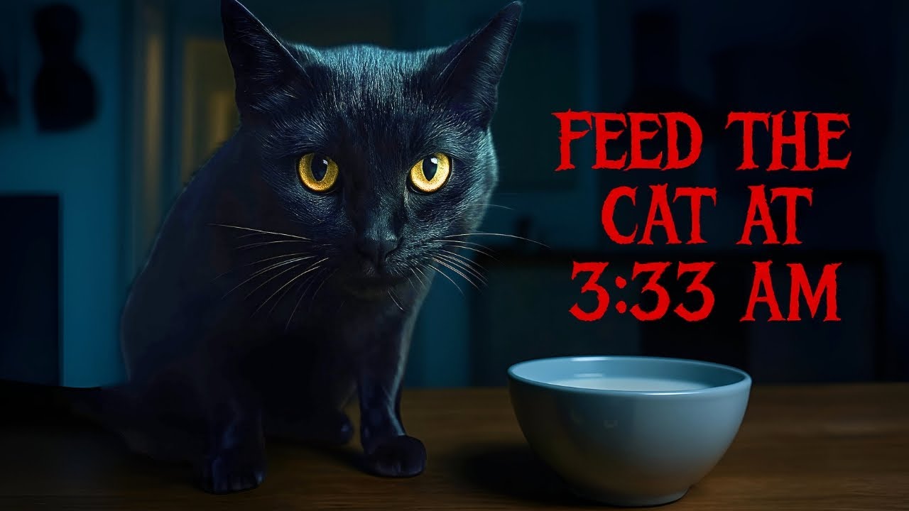 Feed the Cat at 3:33 AM | Halloween Horror Short Film