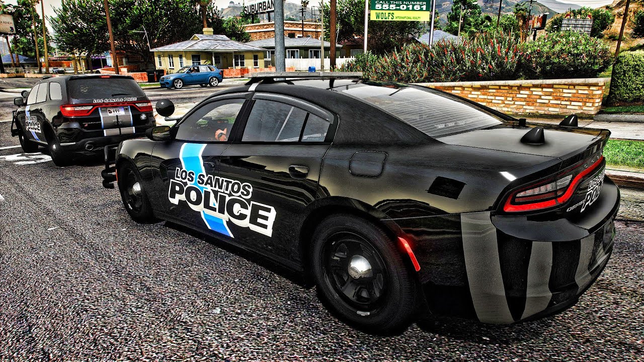 GTA 5 LSPDFR CITY PATROL SANDY SPRINGS CHARGER | GTA 5 Lspdfr Mod