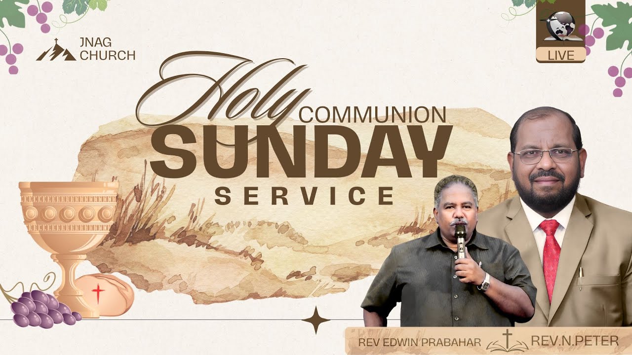 Sunday 2nd Service Live | JNAG CHURCH | Message By Rev Edwin Prabahar