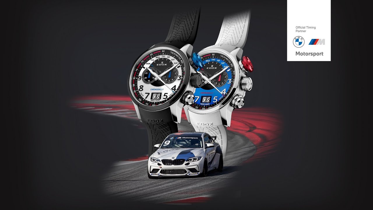 EDOX - CHRONORALLY LIMITED EDITION - BMW M MOTORSPORT