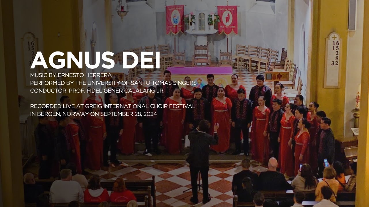 Agnus Dei (Ernesto Herrera) | UST Singers