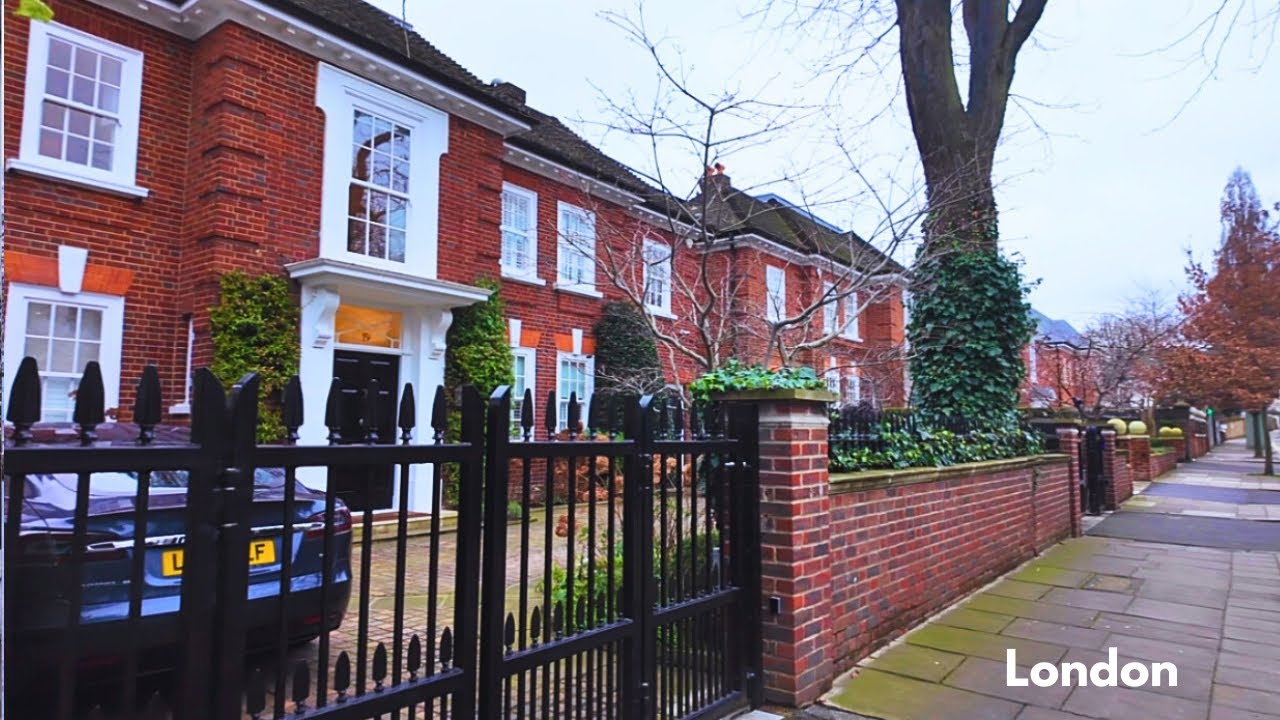 London Walking Tour | St John’s Wood | Restaurants | Abbey Studio | secret celebrity house | 2025