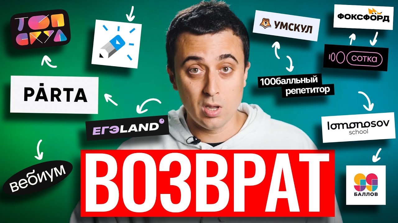 Купил все курсы по физике! Как вернуть деньги? | Саня Эбонит | 100балльный репетитор