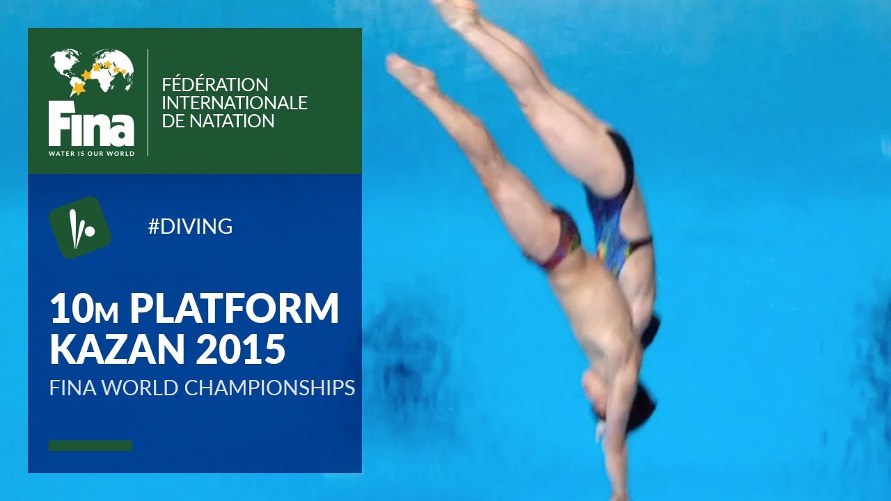 Mixed 10m Synchro Diving Final | Kazan 2015 FINA World Champs Replay