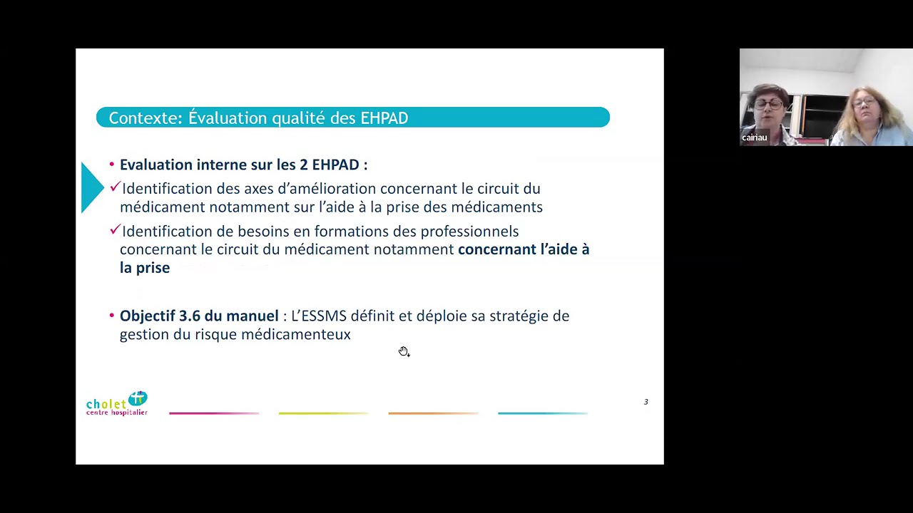 RV n°21 de l'ERSS : Simulation en santé et erreurs médicamenteuses en EHPAD.