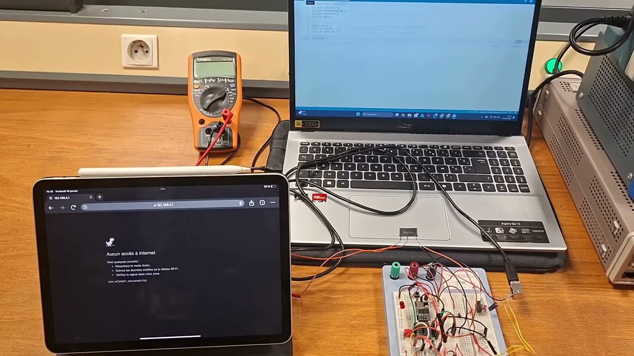 P25AB10 Assistant universel à ESP8266 BOURBON ELALLAM