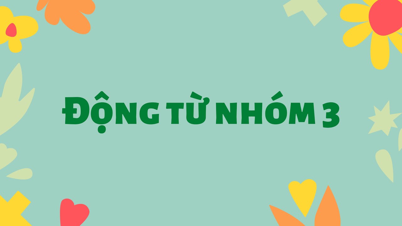 DELF A1: Cách chia động từ nhóm 3 tiếng Pháp