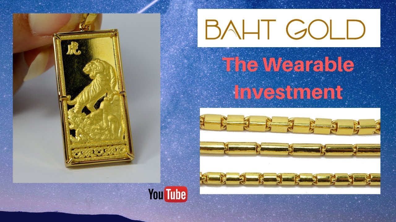 23kgold.com Thai Baht Gold Chains & Jewelry for August 2019