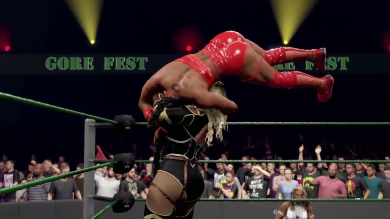 STW universe Women's Gauntlet wwe women's world Championship 
