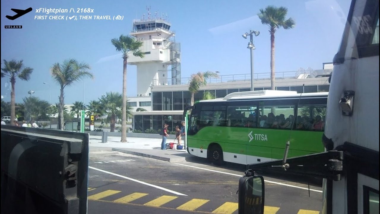 Aeropuerto de Tenerife Sur 🧳 › Abflug Terminal ☼ Granadilla de Abona ☼ Teneriffa