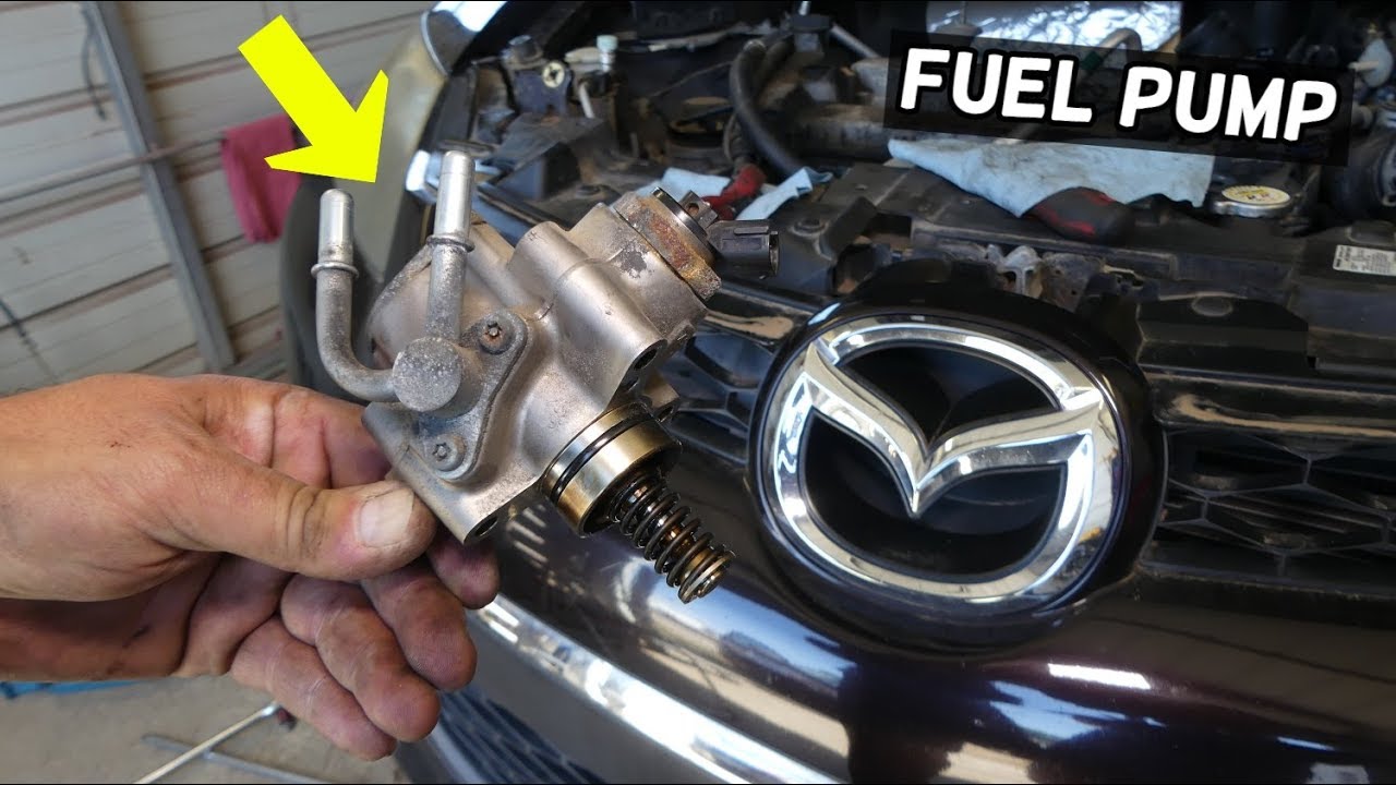 HIGH PRESSURE FUEL PUMP REPLACEMENT REMOVAL MAZDA CX-7 CX7 MAZDASPEED 3 MAZDASPEED 6 2.3