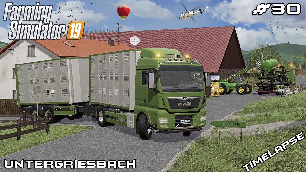 We got SHEEP and new JOHN DEER TOY | Animals on Untergriesbach | Farming Simulator 19 | Episode 30