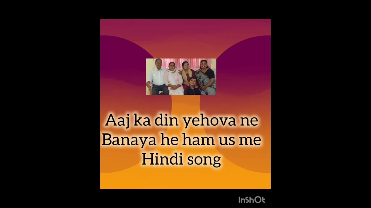 836 Aaj ka din yehova ne banaya sung by TM Thomaskutty, Elizabeth Thomas, Sherylmol & Sheeja Thomas 