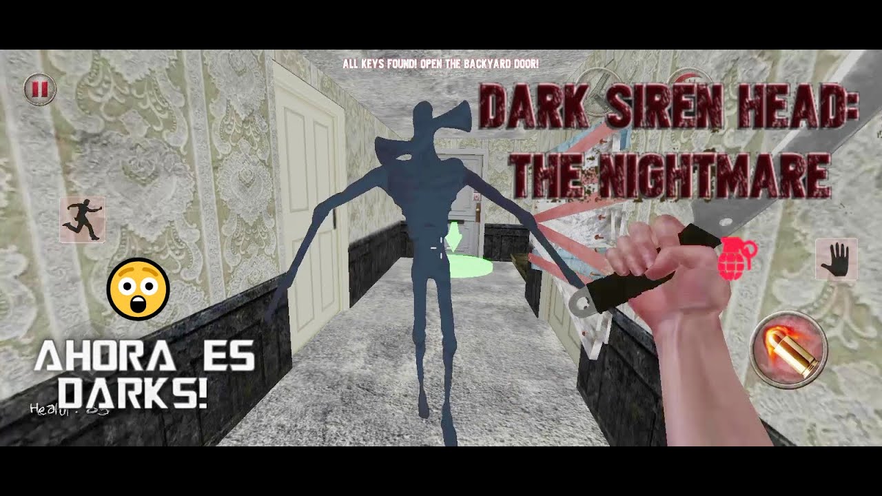 Dark Siren Head The Nightmare | El primo de Siren Head? 🤔 #sirenhead #androidgames #horrorgaming