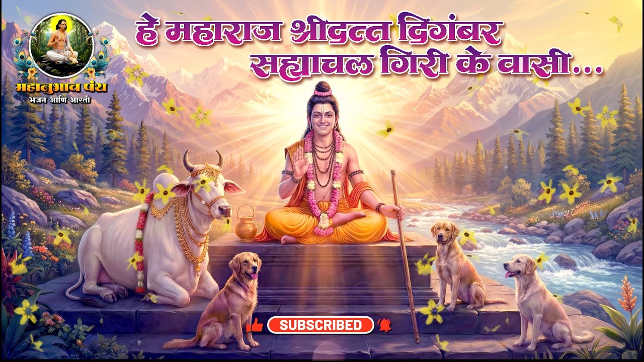 हे महाराज श्रीदत्त दिगंबर He Maharaj Datta Digambar