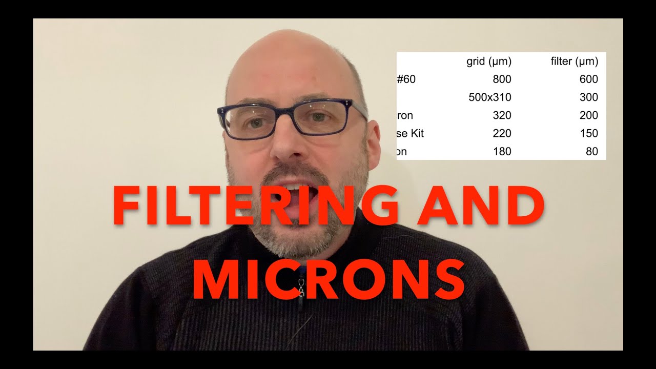 Filtering and microns: filter cloth and filter bags for rice wine #StayHome and brew #WithMe