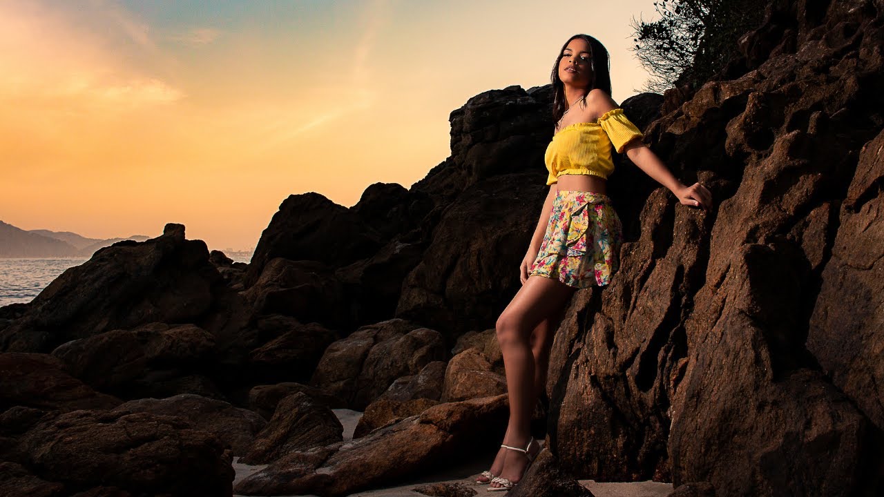 ENSAIO DEBUTANTE - PRAIA DAS CONCHAS GUARUJÁ FERNANDA 15 ANOS