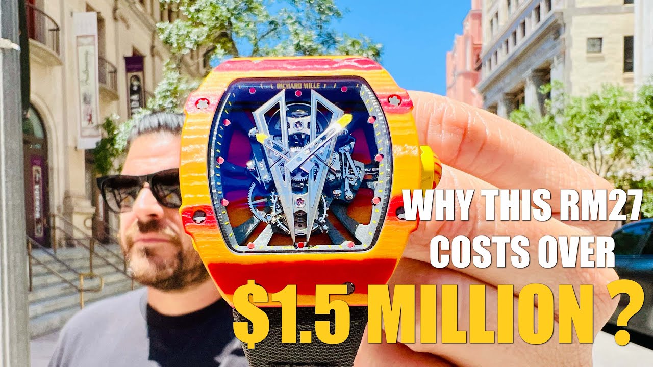 Почему эти часы стоят более 1,5 миллиона долларов! - Richard Mille RM27-03 Nadal!