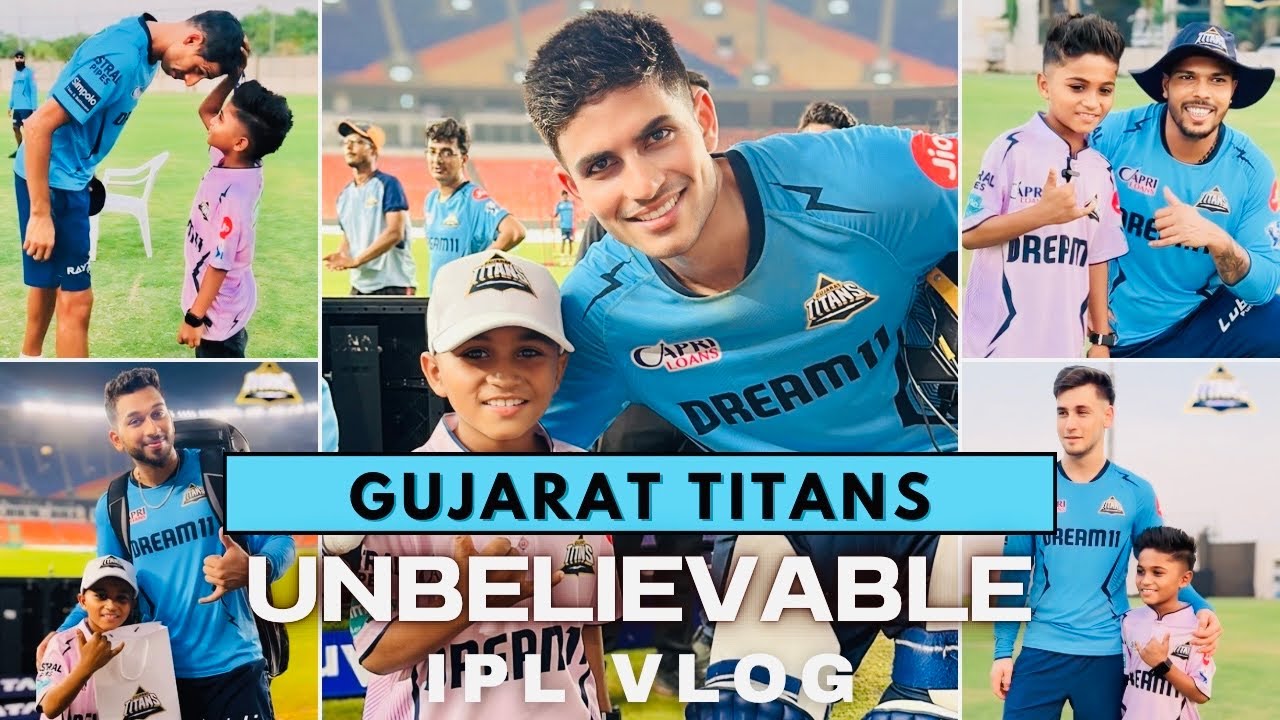 Tappu’s Meet Gujarat Titans Team😍||TATA IPL 2024🏏||Tappu Parmar Vlog#tappuparmar #vlog #gujrattitans