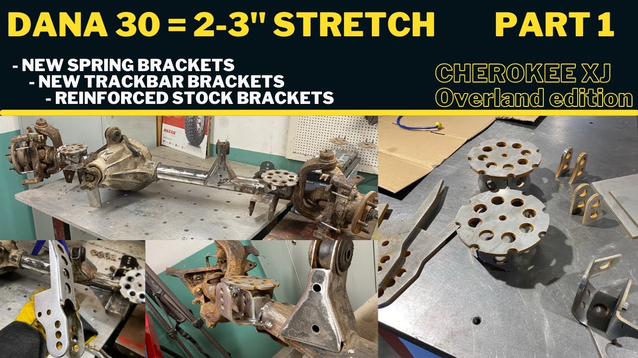 Front axle stretch Cherokee XJ - Part 1