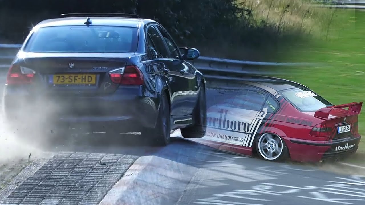 NÜRBURGRING  BMWs  &  FAIL  2025  Tourists Driving