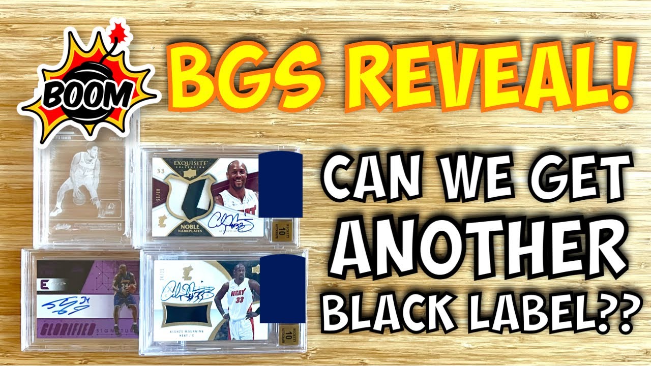 BGS GRADING REVEAL! Exquisite, Shaq 1/1 Auto & More! Two Of These Will Be Going Back To Beckett…😥