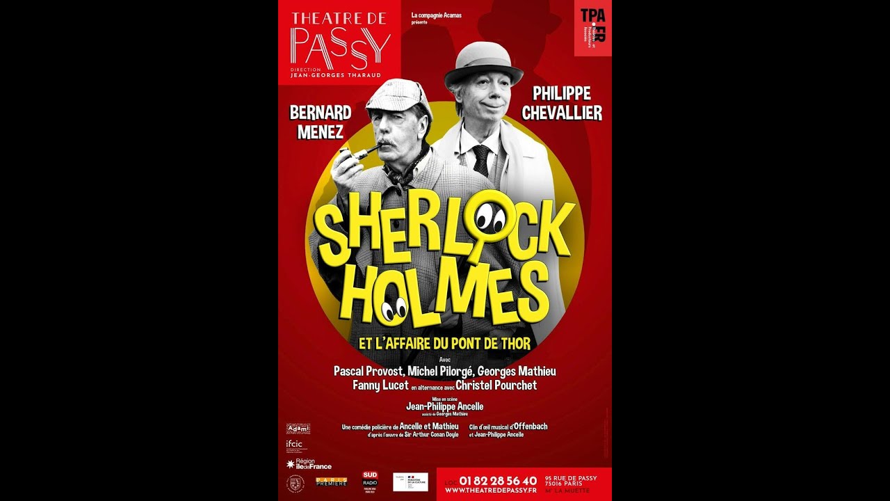 Sherlock Holmes et l'affaire du pont de Thor   Interview de Jean Philippe Ancelle