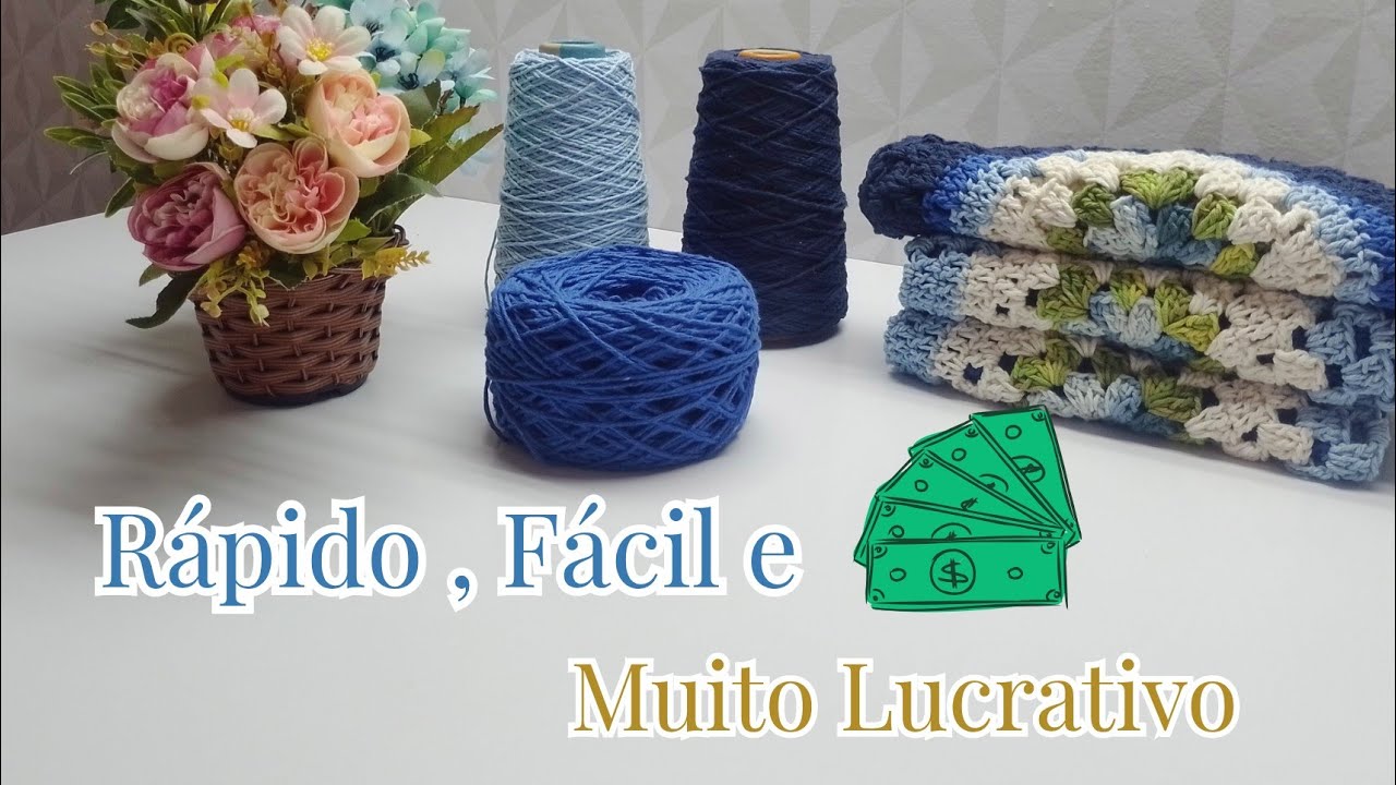 🎬 PRODUÇÃO TOP DE CROCHÊ 💙 COLEÇÃO CONCLUÍDA COM SUCESSO 💸💸💸 #satisfying 