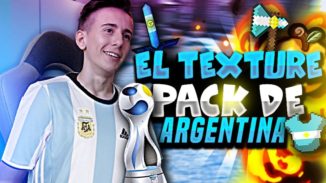 🇦🇷&iexcl;EL TEXTURE PACK DE ARGENTINA!🇦🇷 - TEXTURE PACK ARGENTINO PVP 1.8
