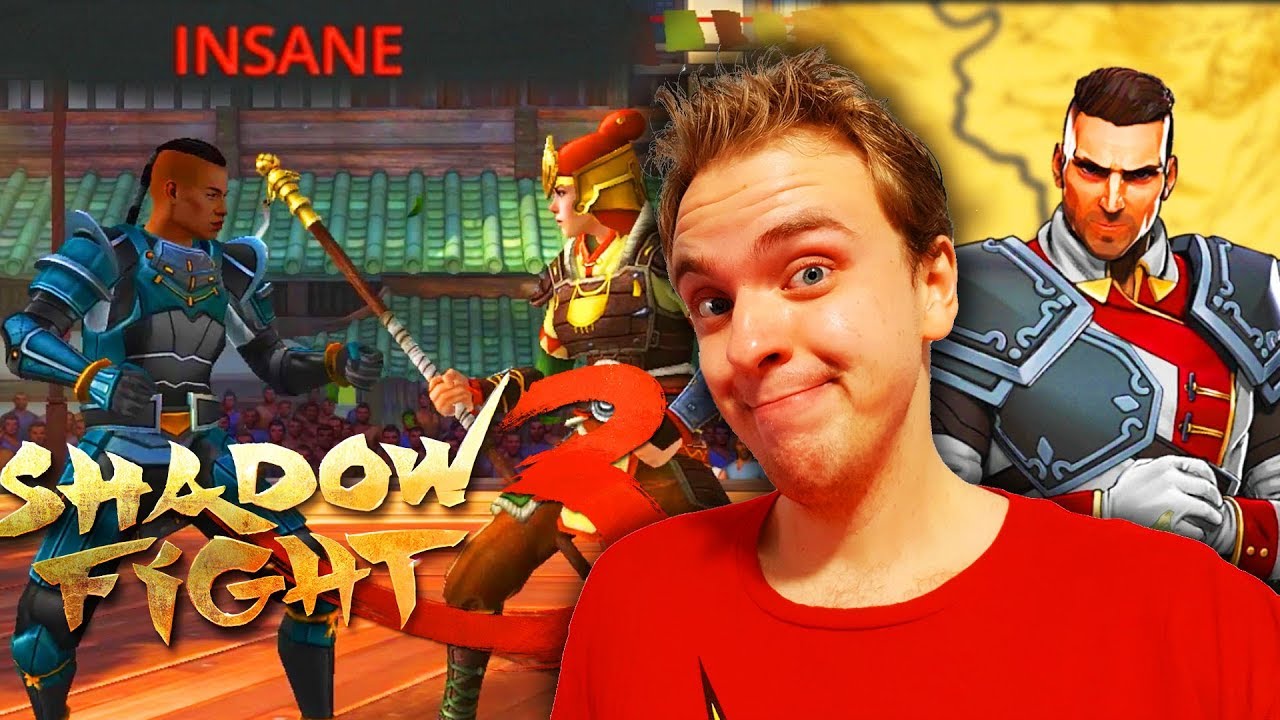 Shadow Fight 3. Defeating Ronin and Ambassador on INSANE Difficulty. THIS GAME IS EASY!!! 😅