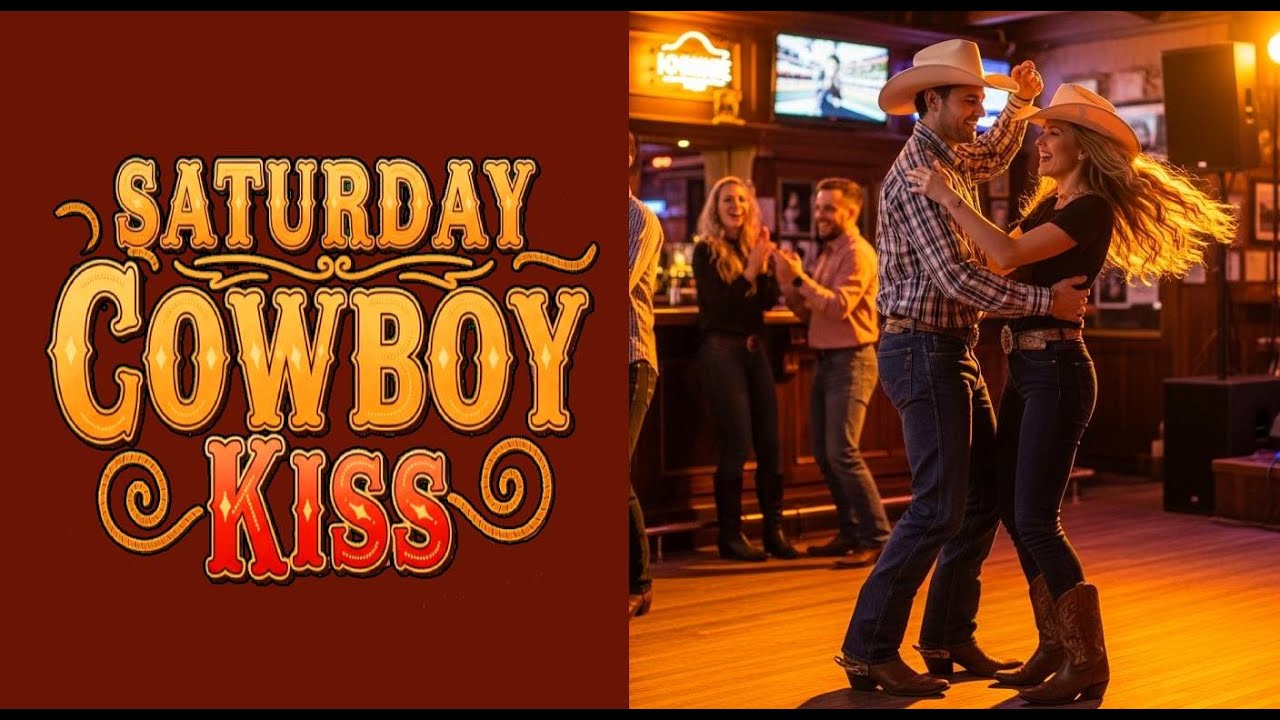 Saturday Cowboy Kiss (Country honky-tonk)