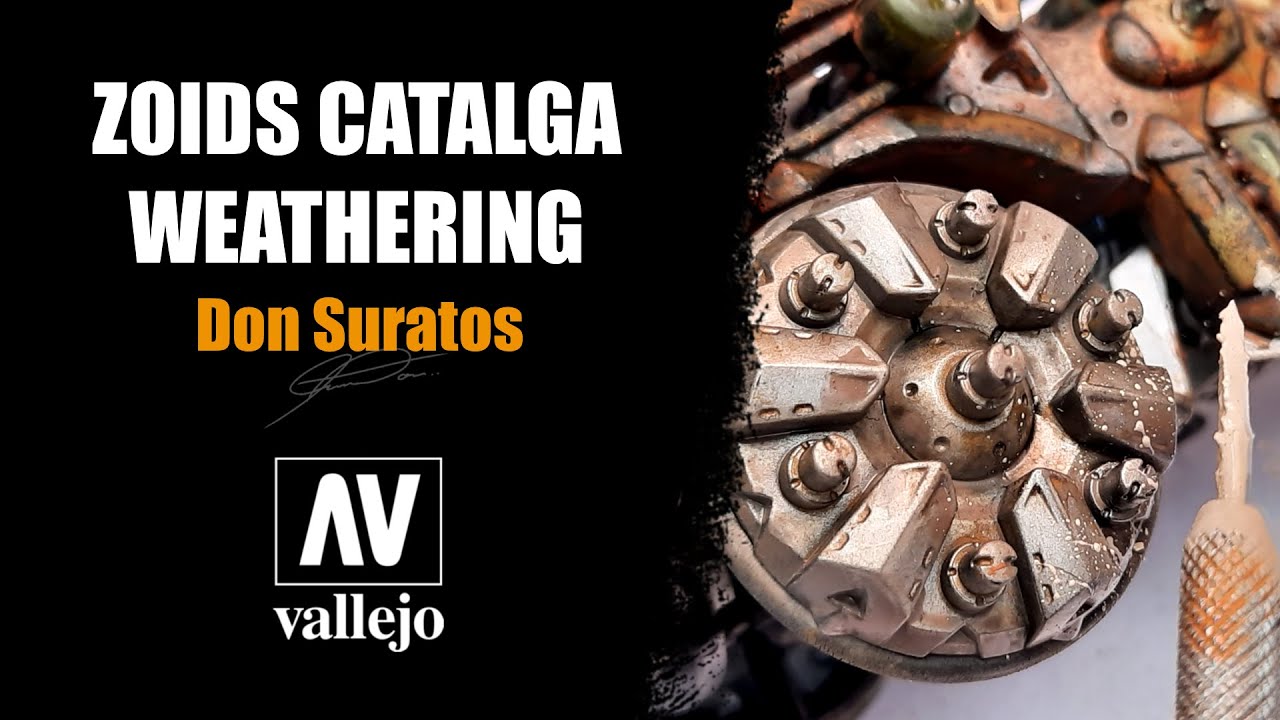 Zoids catalga WEATHERING by Don Suratos