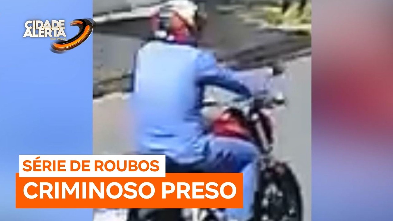 Polícia prende suspeito de roubo de relógios de luxo em Rio Preto (SP)
