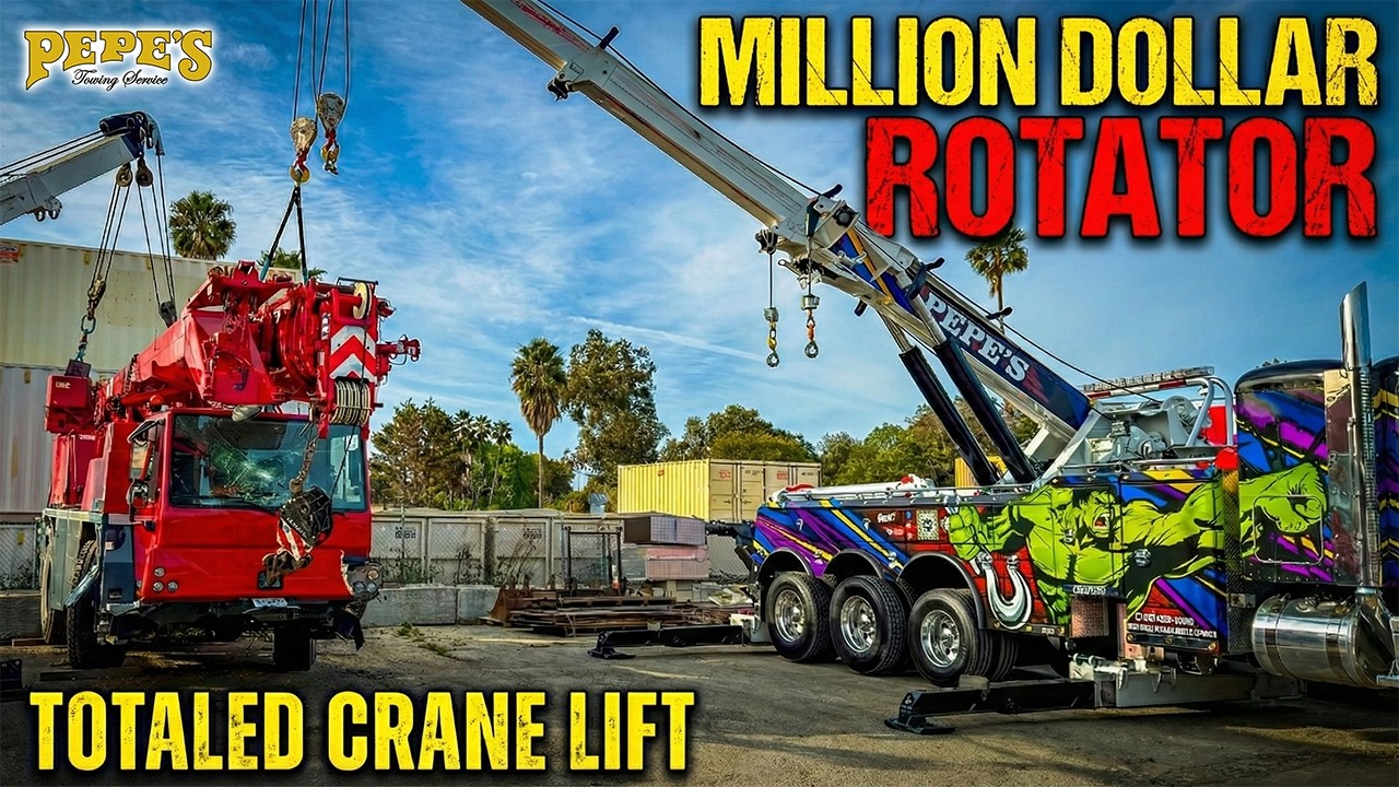 This Total Loss Crane Was the Perfect Test for My New Rotator