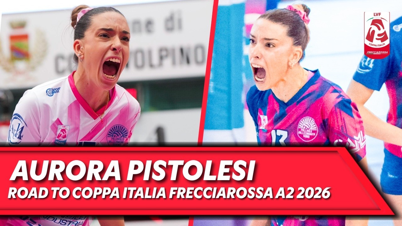 Road to Coppa Italia Frecciarossa A2: Aurora Pistolesi, all points in Trento-Costa Volpino
