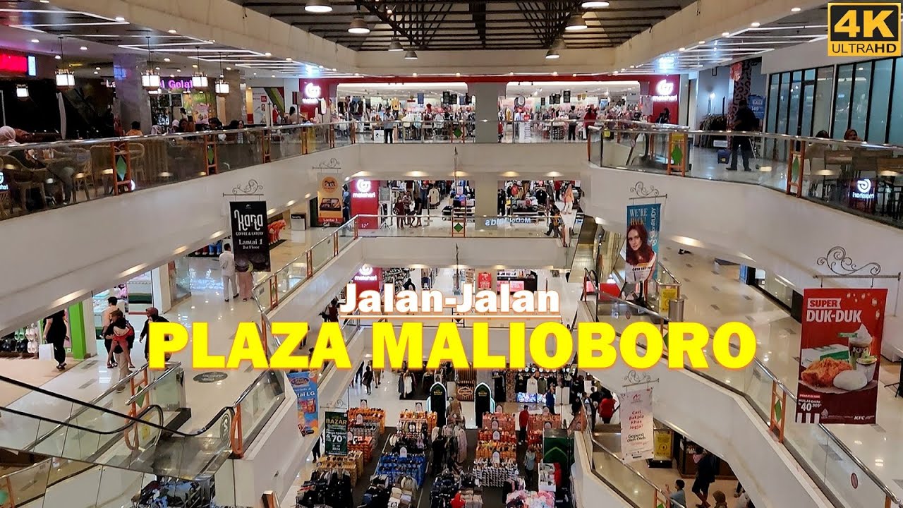 Walking around PLAZA MALIOBORO❗ dikenal Malioboro Mall ❕Jalan Malioboro - YOGYAKARTA/Jogjakarta