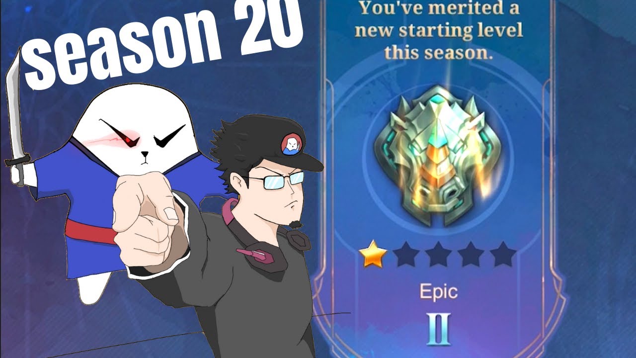 SEASON 20 SHINMEN SOLO ESCAPE FROM EPIC H3LL | Mobile Legends