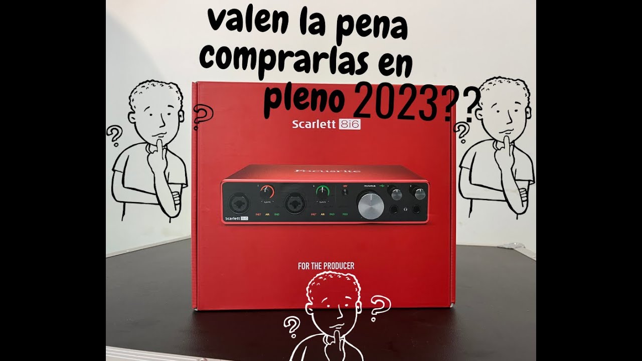 Nueva Focusrite 8i6 ( Review ) Valen La Pena Comprarlas ? / Ep -1 De Recursos musicales .