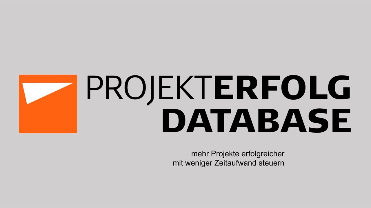 Die PROJEKTERFOLG Database, das smarte Projektmanagement-Tool
