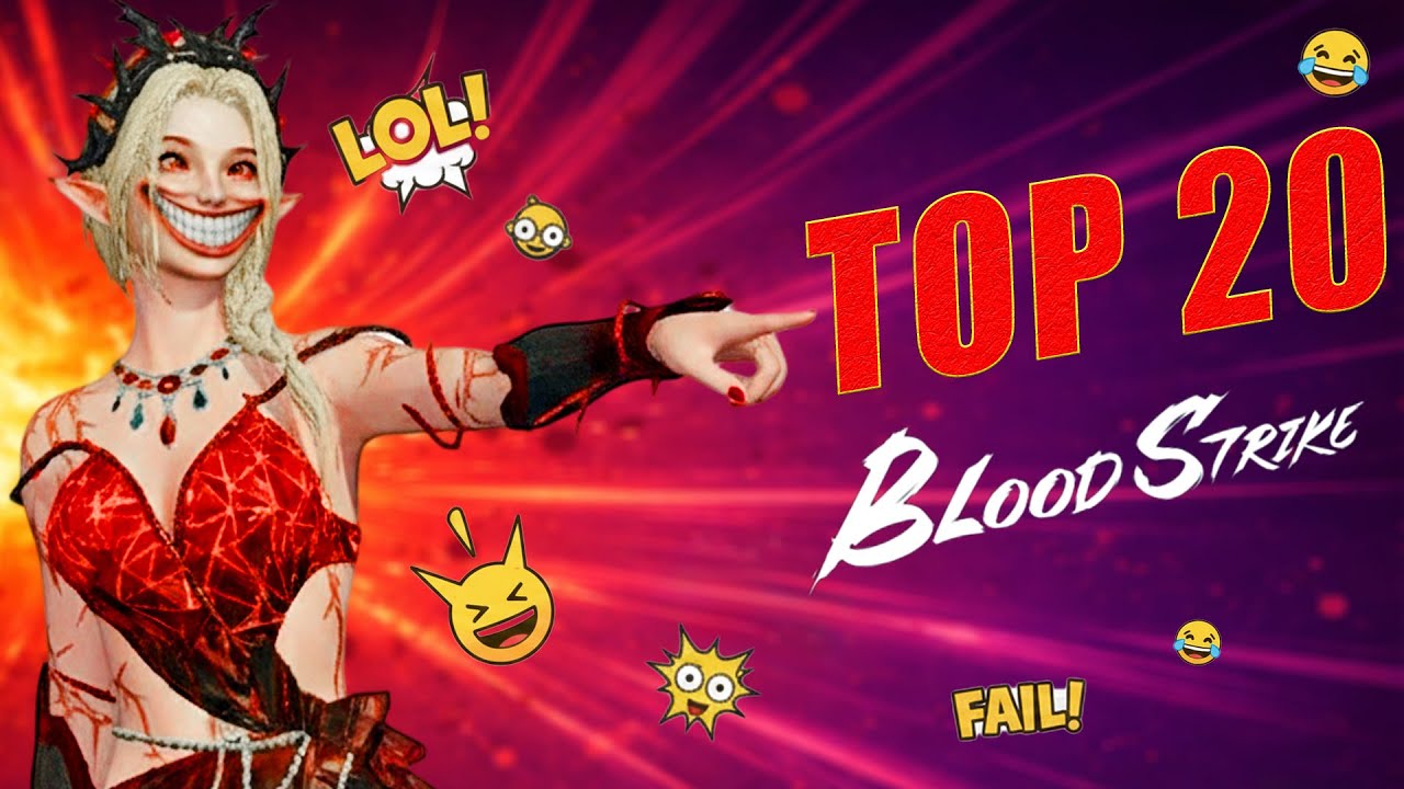 Топ-20 самых смешных и уморительных моментов из Bloodstrike 😂🔥