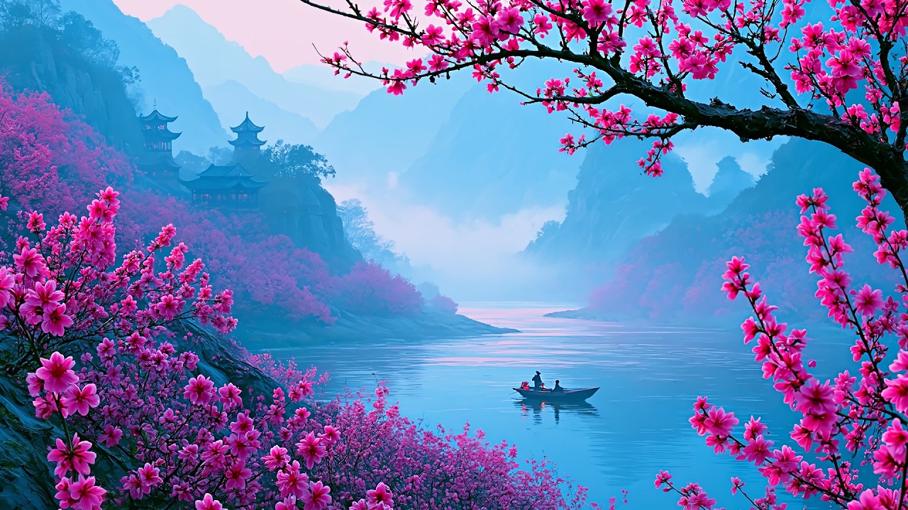 Relaxing music 🌸 Restores the nervous system and reduces stress and anxiety #8