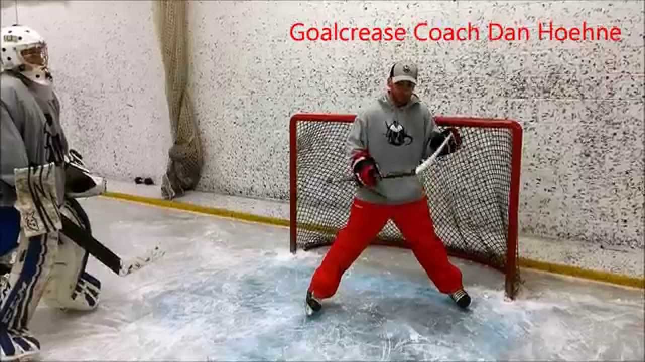 Goalcrease Angle and Depth Drill