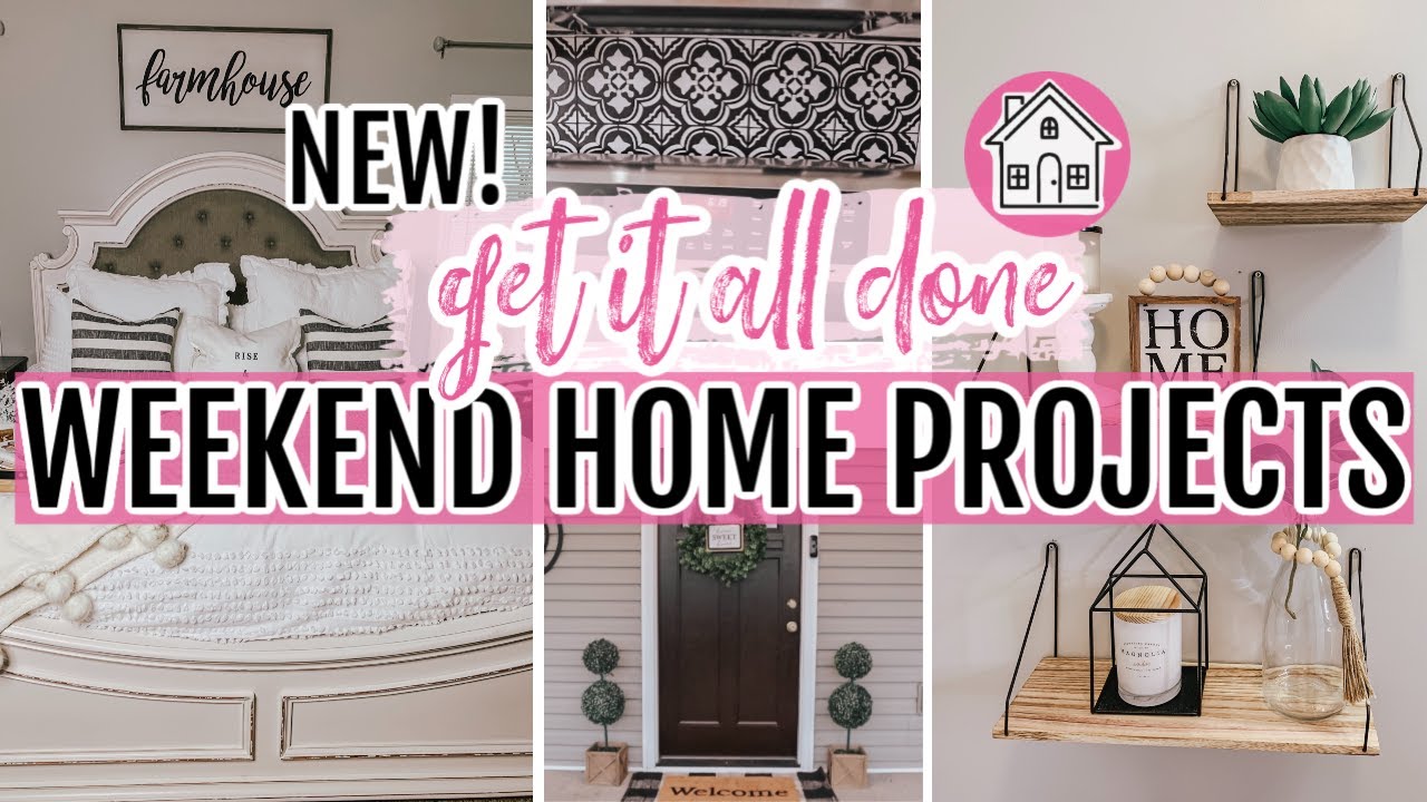 *NEW* GET IT ALL DONE WITH ME 2020 | FARMHOUSE HOME IMPROVEMENT PROJECTS