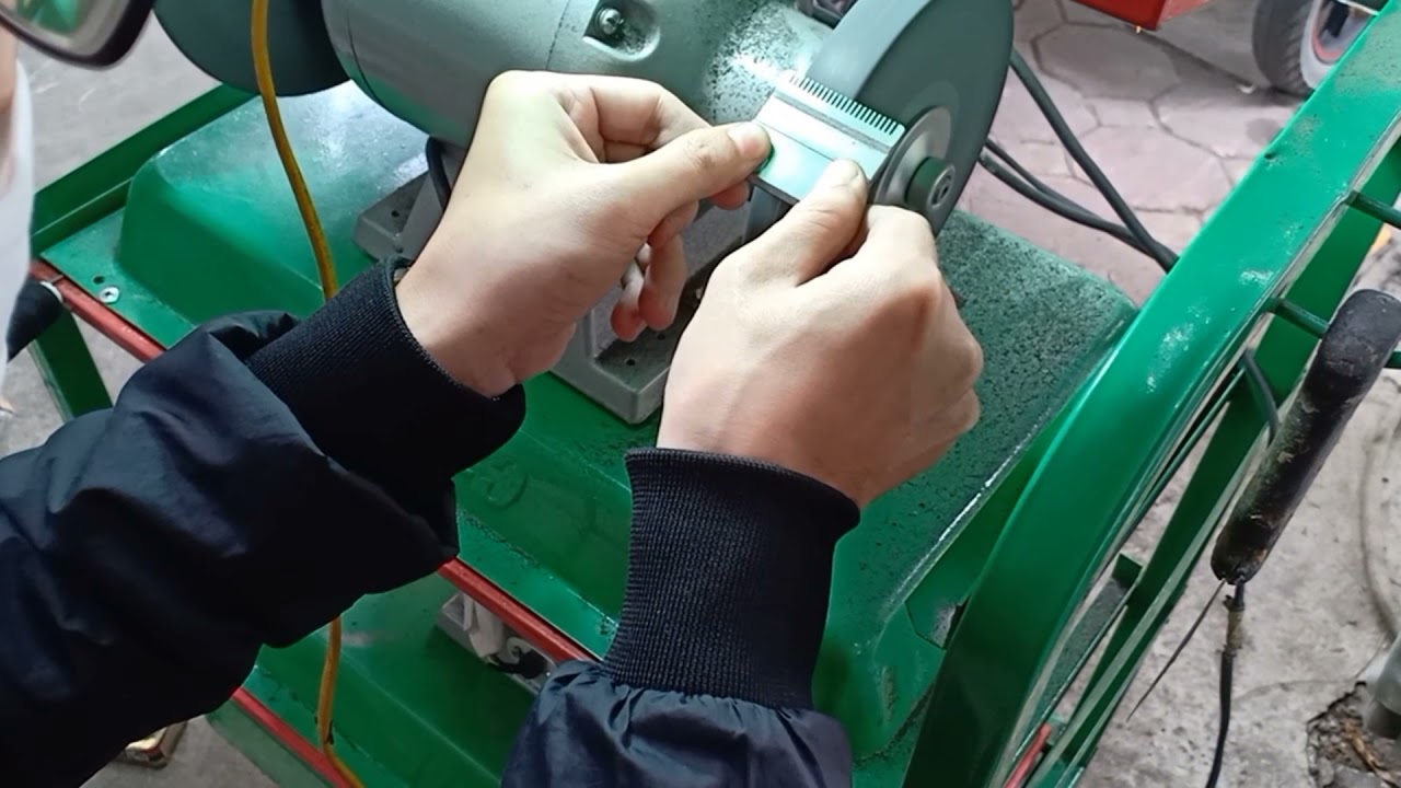 Hướng dẫn cách mài tông đơ
