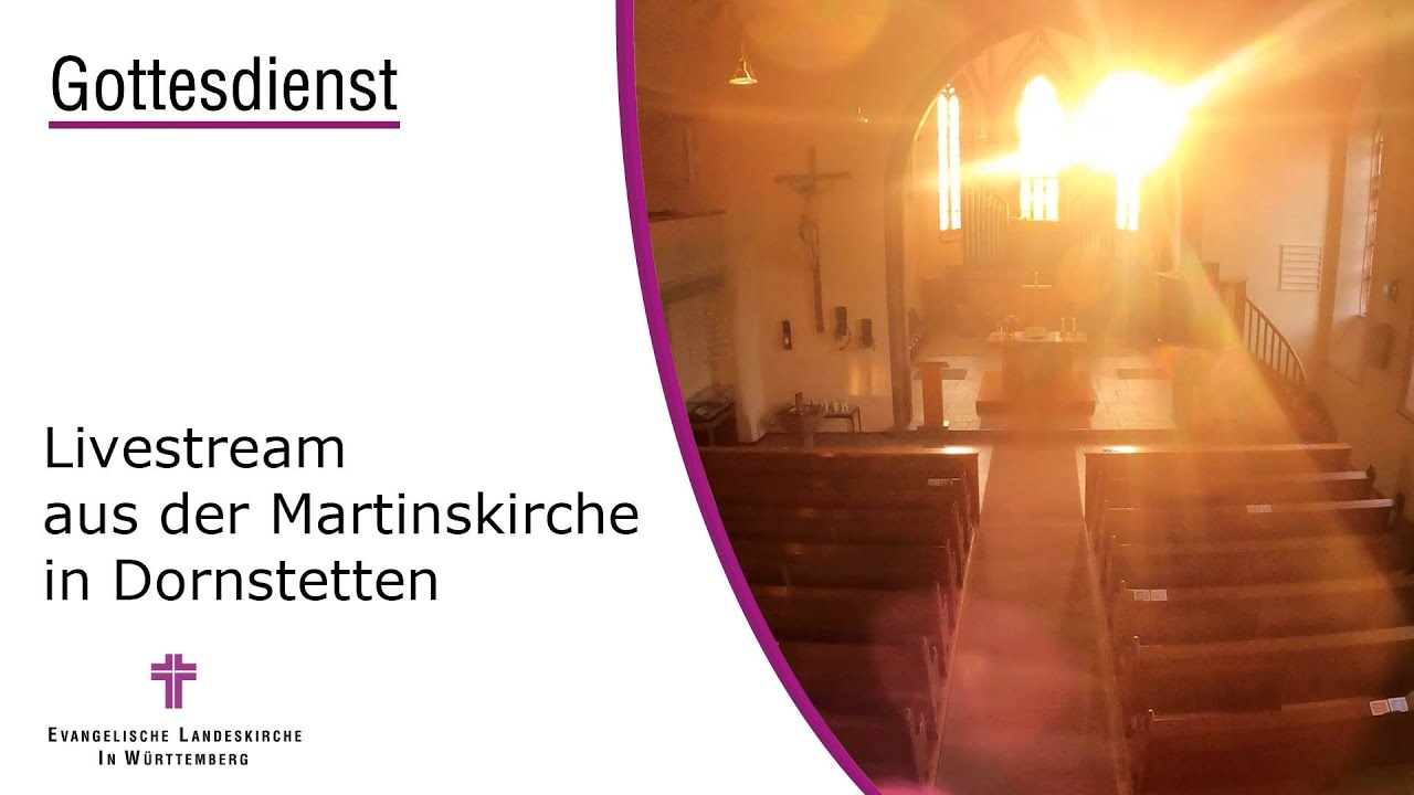 GOTTESDIENST, am Sonntag, 01. März 2026 um 10:15 Uhr in der Martinskirche
